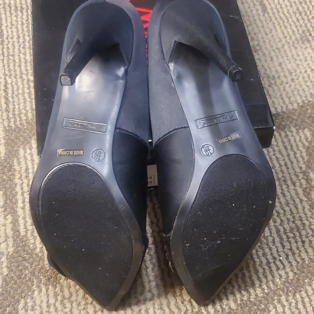 Anne Michelle black Heels - Picture 7 of 7
